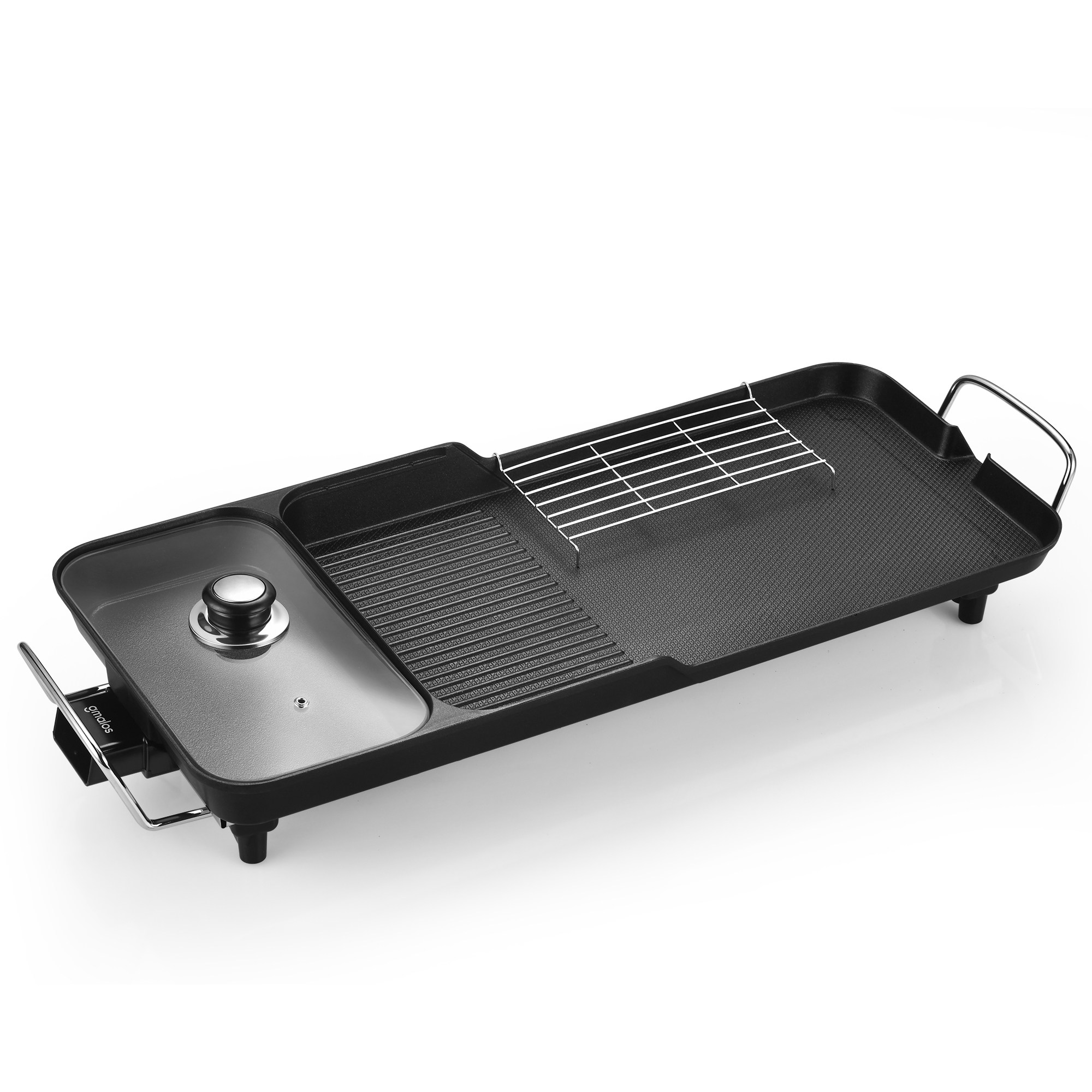 Gmalos 대형 3in1 전기 그릴팟 (불고기+전골+전굽기) 가정용 캠핑 다기능 그릴, AD-G1 79,200원