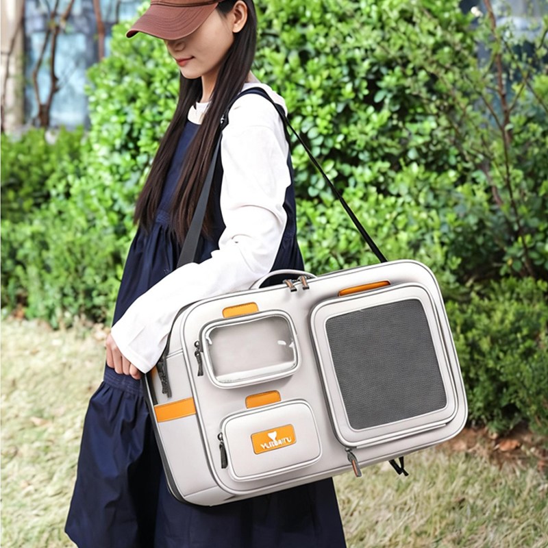 Shipshape 고양이 이동장 강아지 가방 애견 캐리어 산책 백팩 포대기 케이지 기내용 슬링백 21,900원