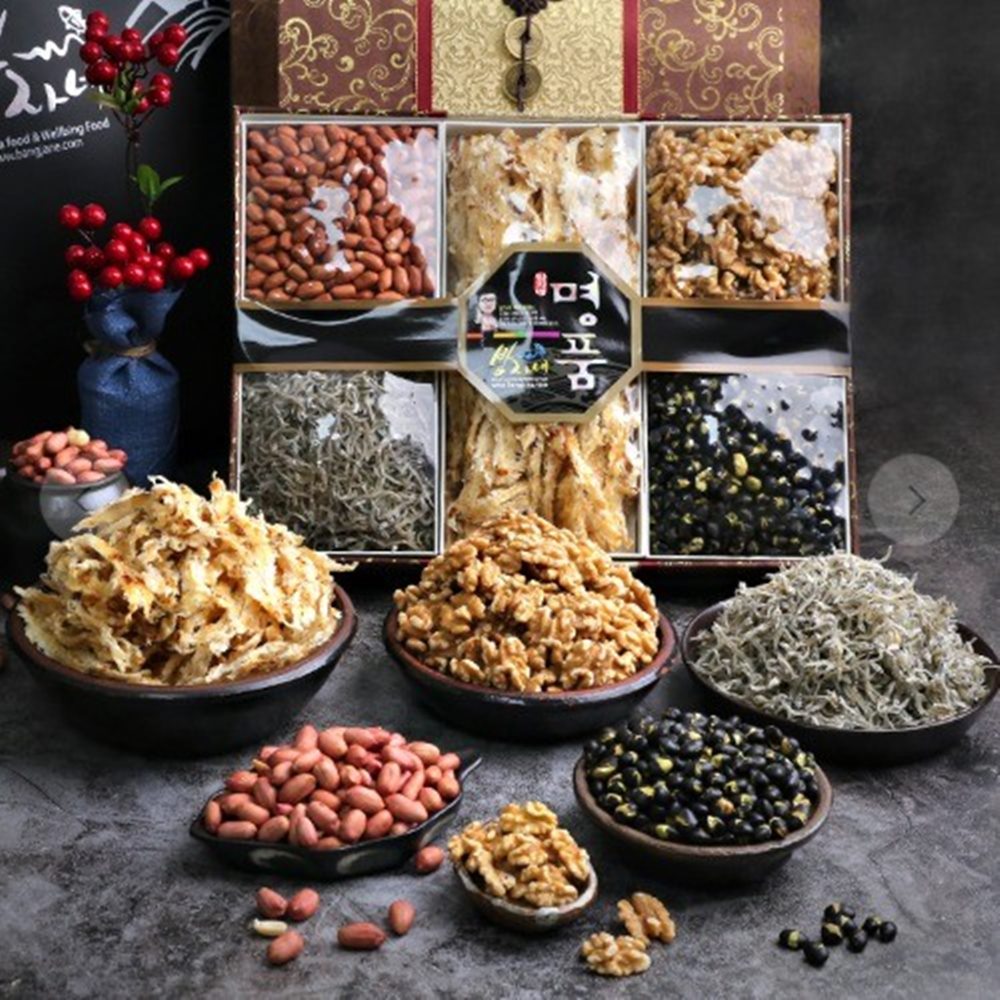 BJ vb 멸치 건어물 견과 선물세트 5종식자재 업소용 식재료 식당용 대용량 단체 급식용 93,840원