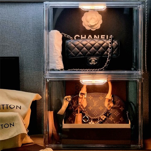 유니크릿 LED 명품 가방보관함 프리미엄 핸드백 보관함 13,130원