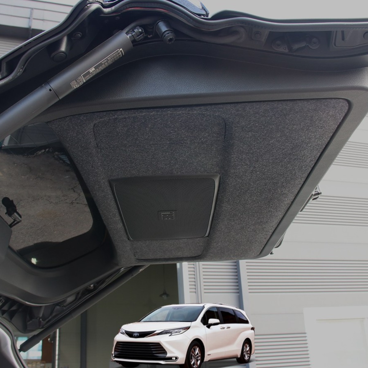 콘보이 시에나 도어커버 스크래치방지 실내커버 튜닝용품, 펠트 트렁크문커버, 도요타 시에나 29,000원