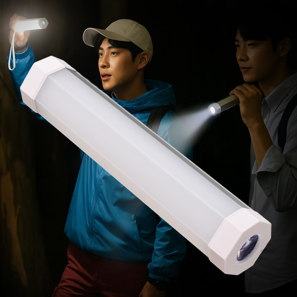 레이맨 LED 충전식 다용도 자석 랜턴 작업등 캠핑등 조명 K402+ 57,400원