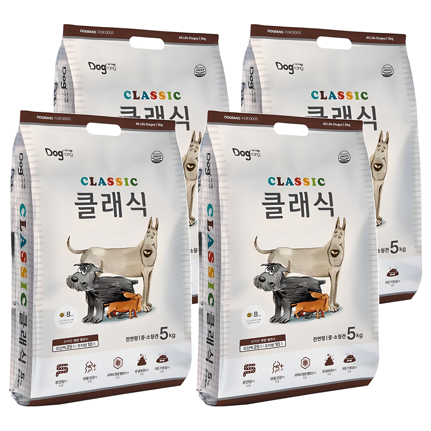 도그랑 전연령 강아지 클래식 건식사료 38,500원