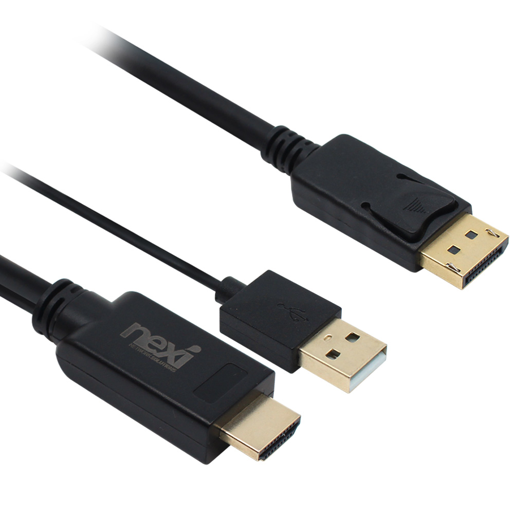 넥시 HDMI to DP 케이블 1.5M NX898 26,700원