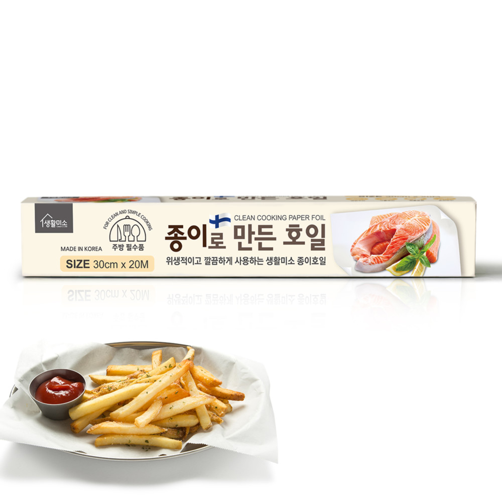 생활미소 종이로 만든 호일 30cm x 20m 5,200원