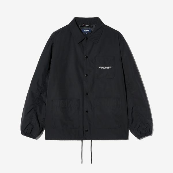 [FILA] 우븐 카라넥 코치자켓 (FS2JKH1101X_BLK) 117,780원