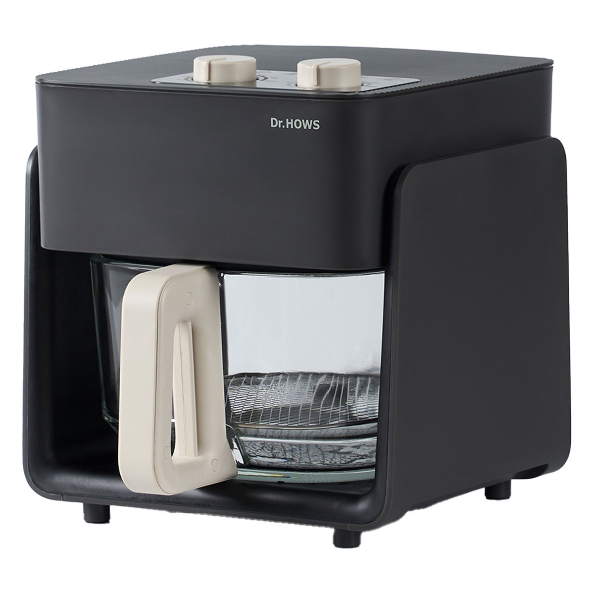 닥터하우스 셰프 글라스 에어프라이어 4.5L, CHEF-G01, 스톤 그레이 124,080원