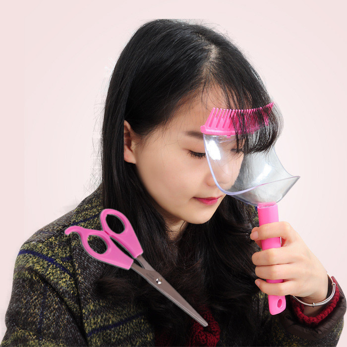 미즈코스 셀프 앞머리 자르기 혼자서 컷트 미용 가위 머리 헤어컷 툴, 2개 9,900원