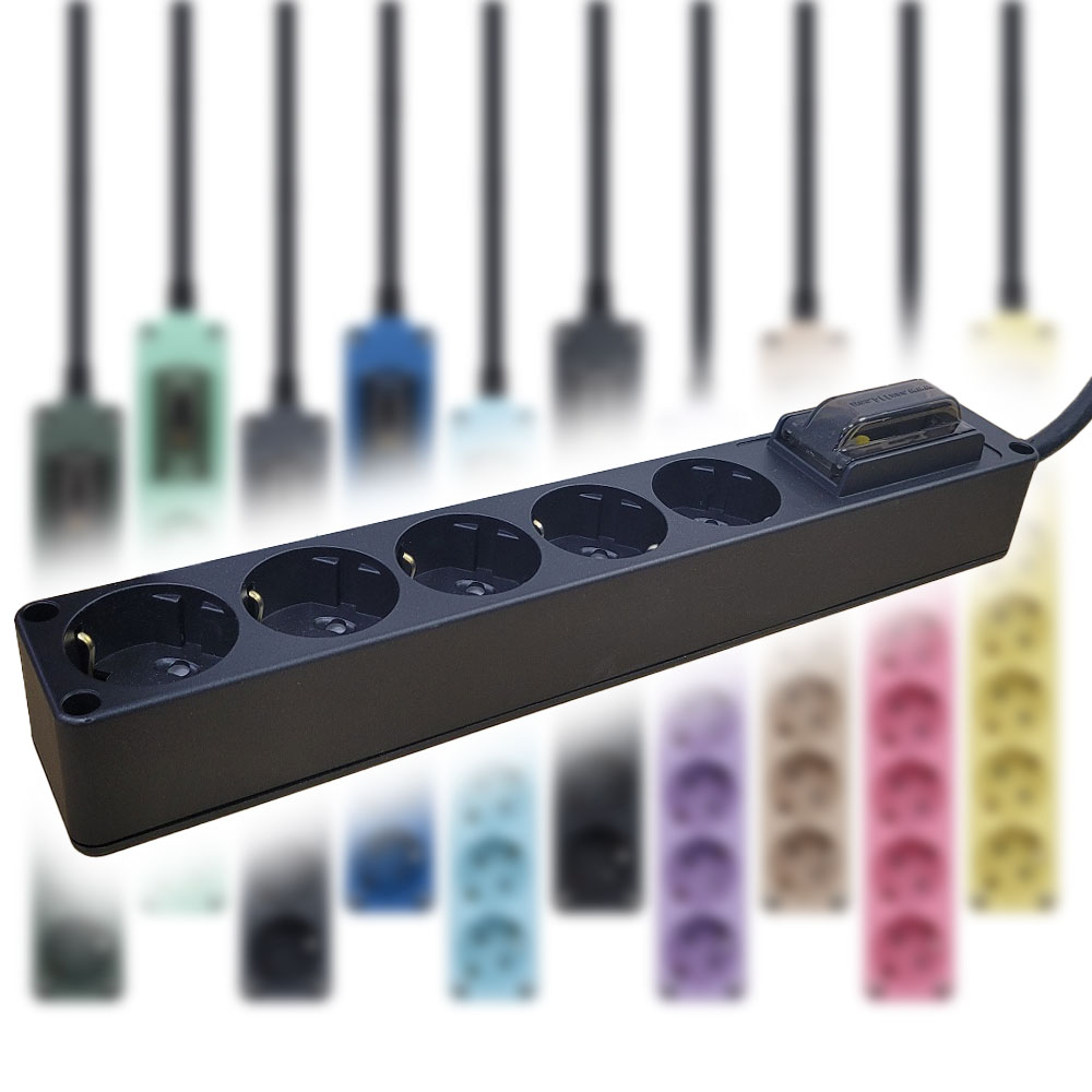 현대 고용량 멀티탭 오브제 국산 4000W 누전차단 과부하차단 멀티콘센트 5구 10컬러 43,000원