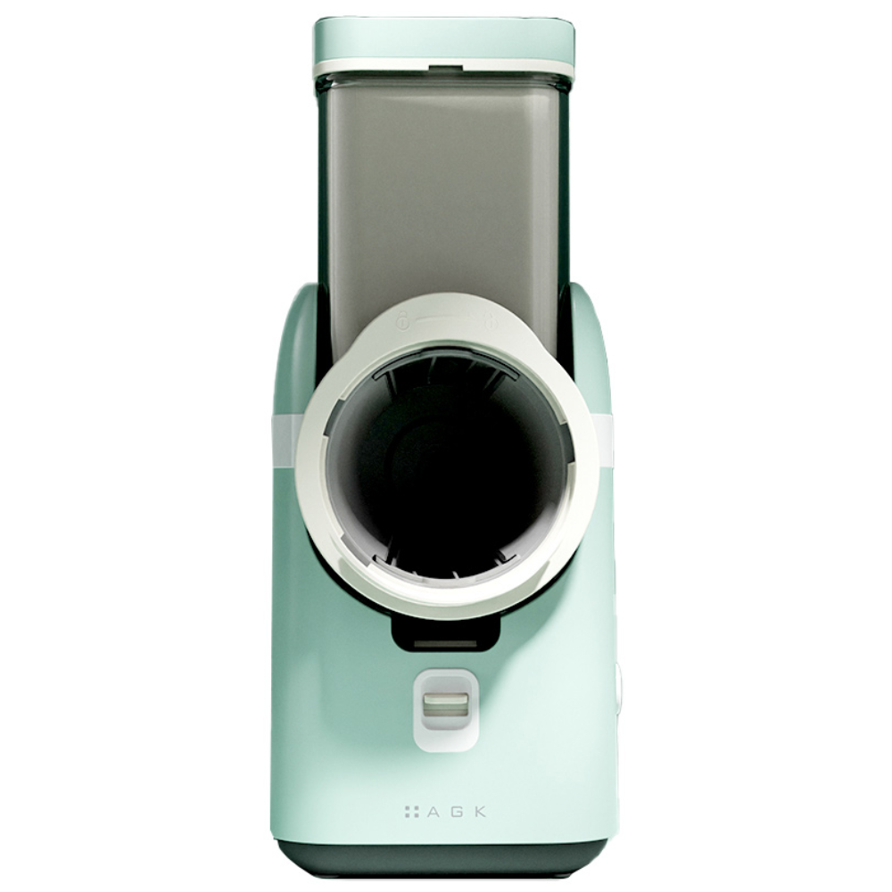 AGK 스빙 오토 슬라이서 전동 만능 채칼 야채 자동 양배추 당근 채썰기 채써는 기계, 1개, 민트 148,000원