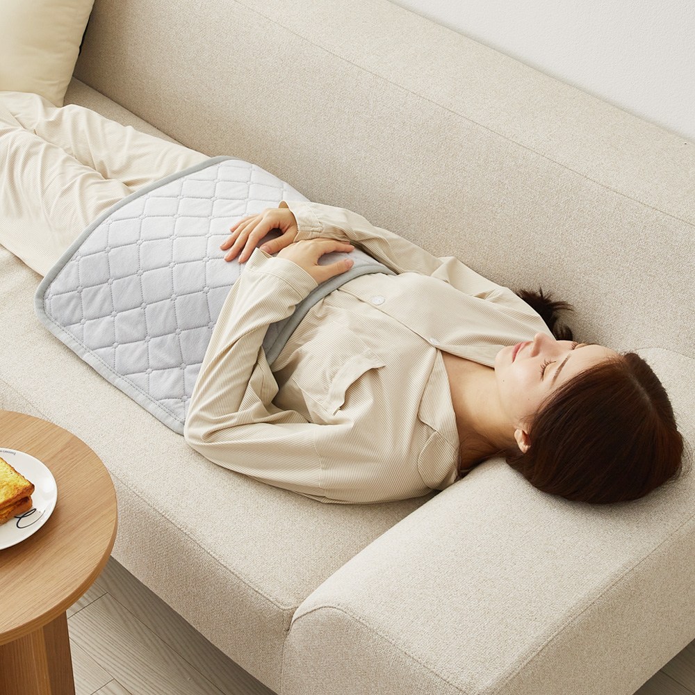 [26년형 두께UP] 한일좋은자리 전자파없는 프리미엄 양면극세사 카본 탄소 온열찜질기, 차콜그레이 32,800원