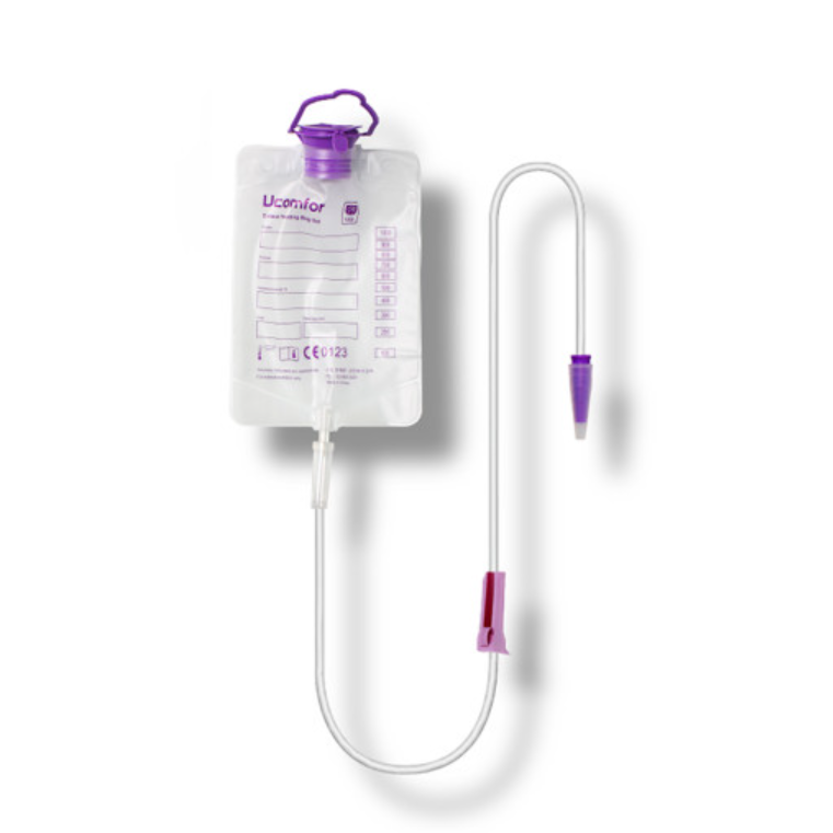 유콤포 환자영양식용 일체형 멸균 피딩백 세트 1000ml 13,600원