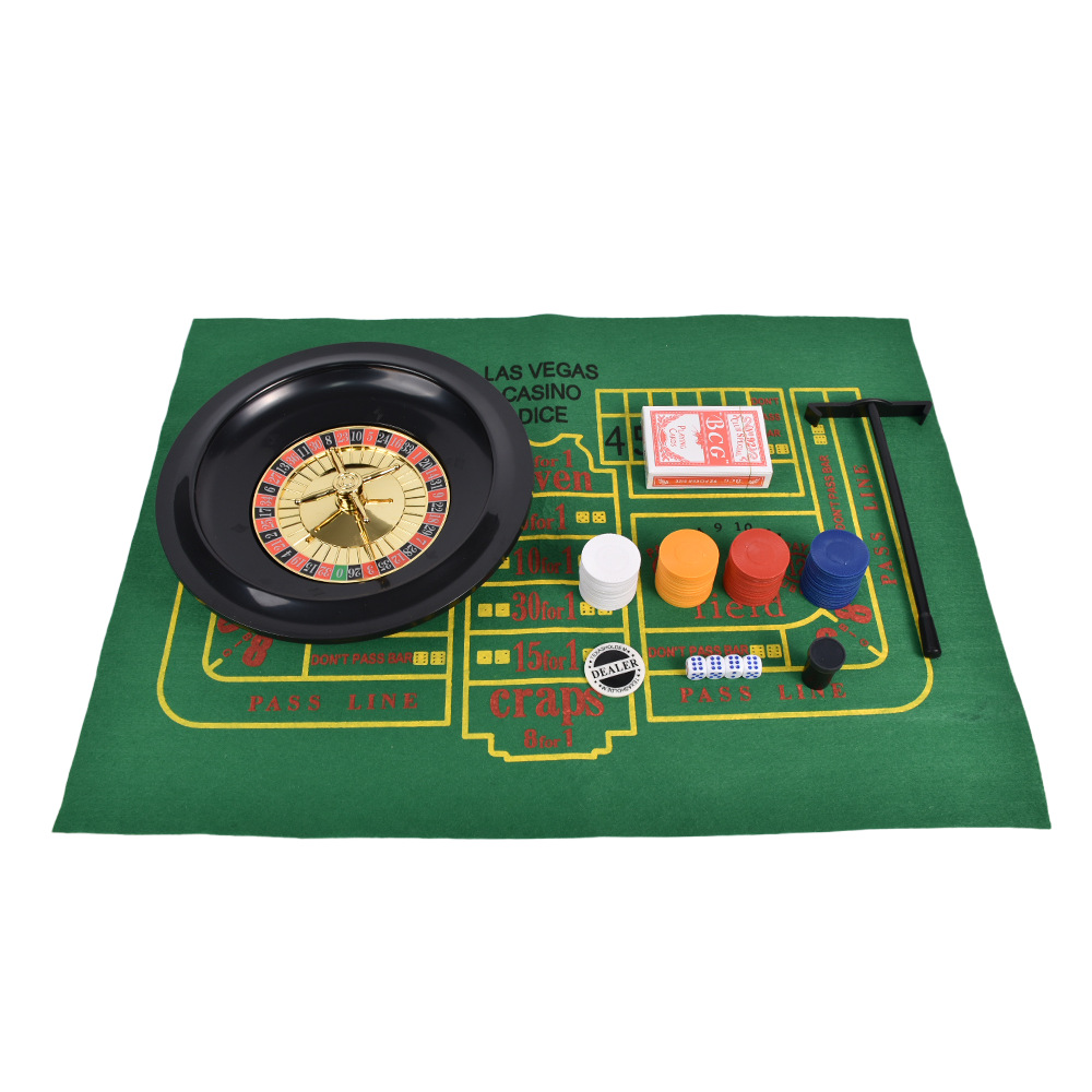 비투비돔 카지노 게임 룰렛 포커 블랙잭 크랩스 트럼프카드 칩 보드게임 5종 풀세트 29,900원