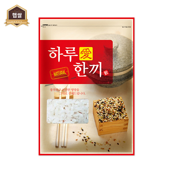 25년산 햅쌀 백미 하루애한끼 경기미 쌀4kg, 1개 15,900원