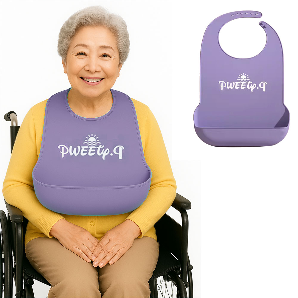 방수앞치마 일회용 앞치마 성인용 성인 턱받이 식사용 일회용앞치마 특대형 55x40x10cm, 1개, 퍼플 8,500원