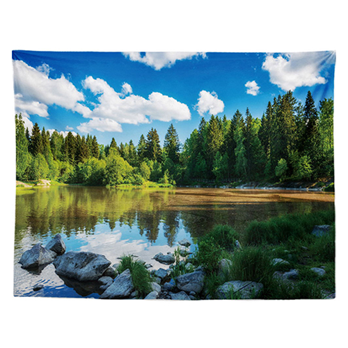 홈플로우 평온한 자연 숲 풍경 홈인테리어 태피스트리 20,900원