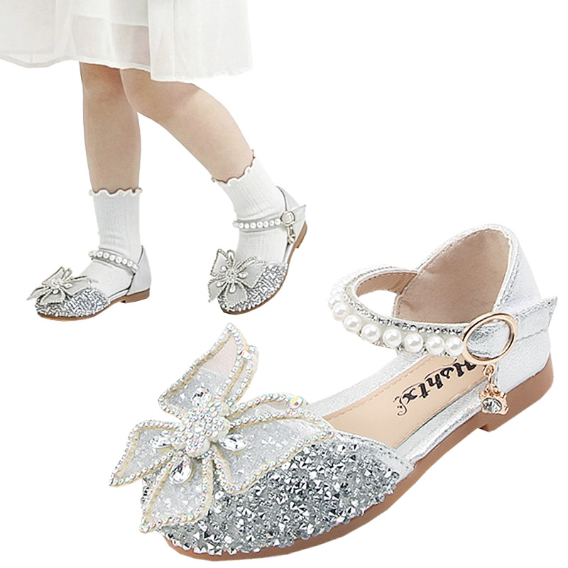 스토리원 여아 메리제인 큐빅 나비 구두 W-KIDSH018 19,900원