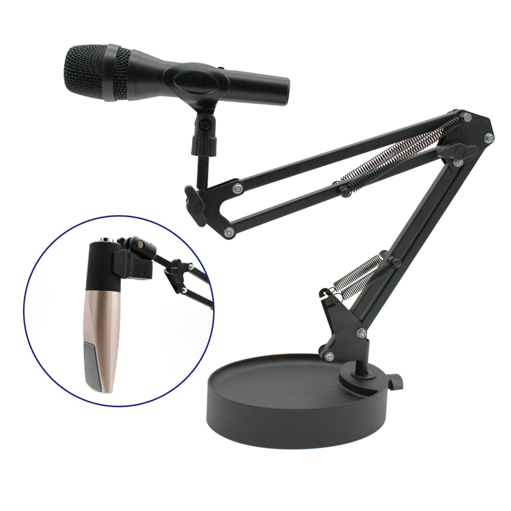 [디보이스] RP-9/마이크 스탠드+홀더 세트/관절형/굴절형/탁상용/마이크 홀더 2종(일반/대구경)/마이크스탠드거치대/마이크거치대, 1개 20,000원