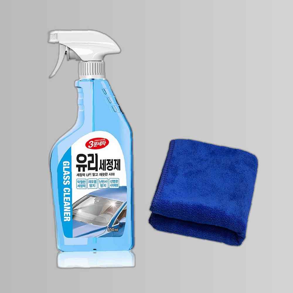 카렉스 3분세차 유리세정제 고급타월 증정 차유리 / 4,880원