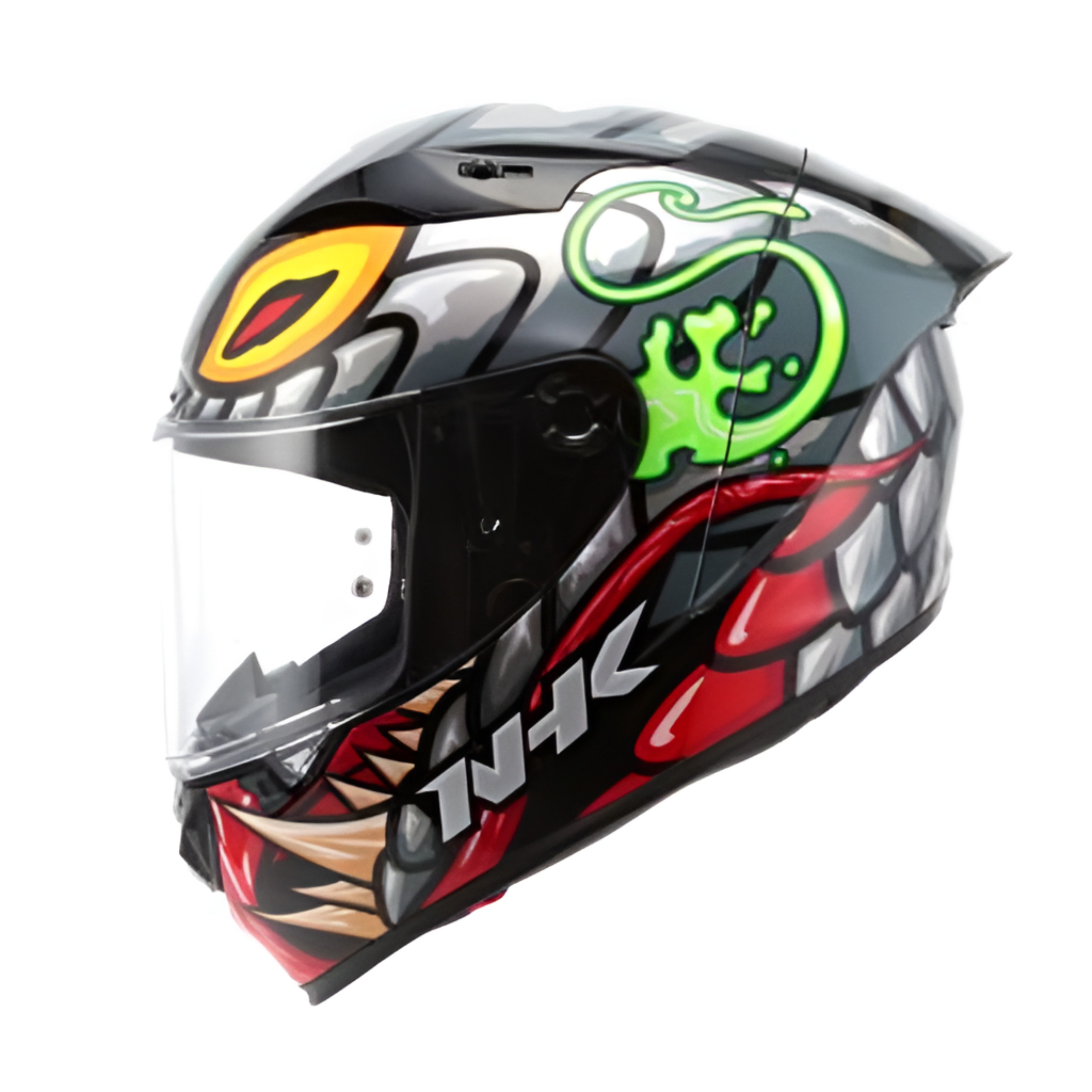 NHK GP R TECH STREET 렙타일 그래픽 풀페이스 바이크 오토바이 헬멧 180,000원