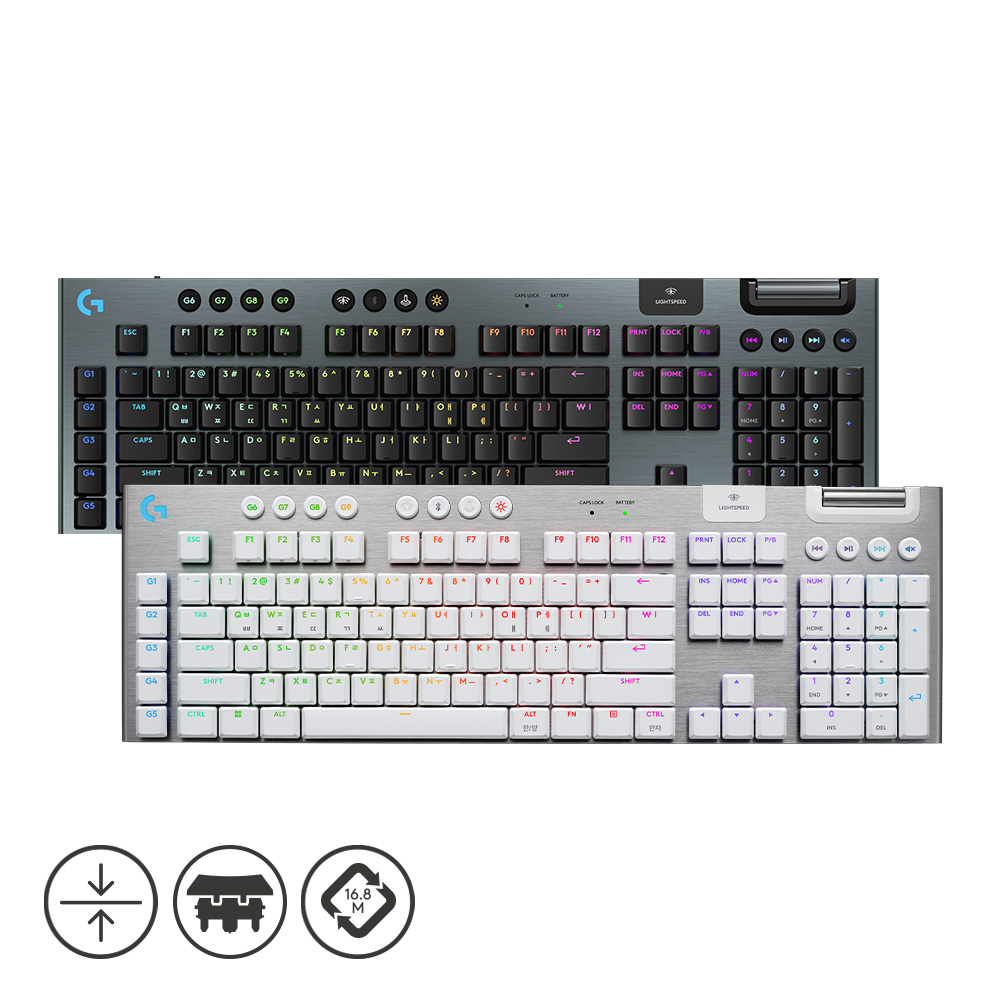 로지텍 G915 X LIGHTSPEED 키보드 299,000원