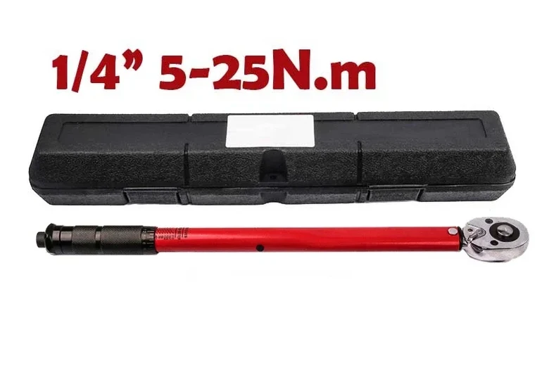 자전거정비1/4 정밀 리버시블 래칫 토크 렌치 키 전문 자전거 오토바이 자동차 도구 2-25N.m 62,600원