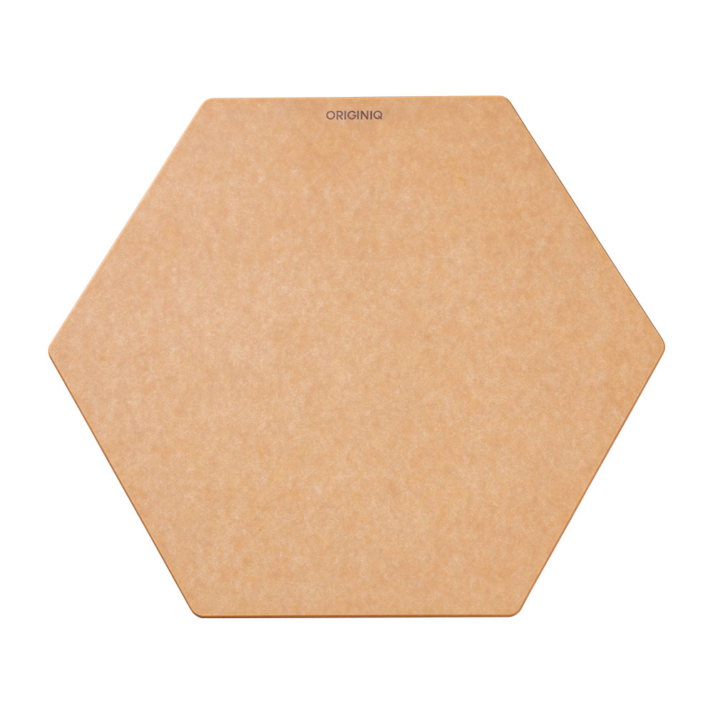 오리지니크 원목 나무 압축 도마 육각 플레이트 내츄럴XL, 내추럴, 1세트 45,830원