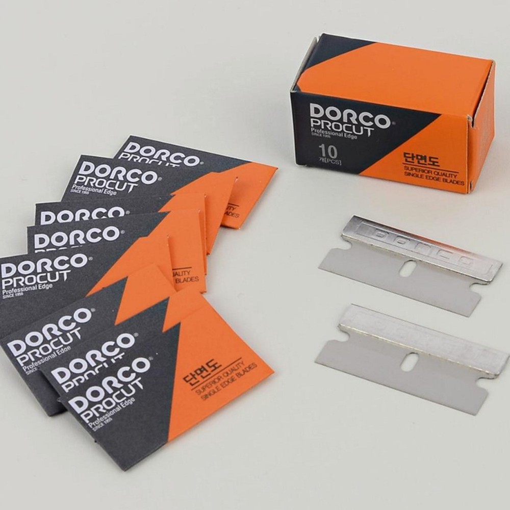 도루코 단면도 칼날 커터칼 문구용 양면 스크래퍼 10P 도루코단면도 양면도날 칼심 커터날 3,240원