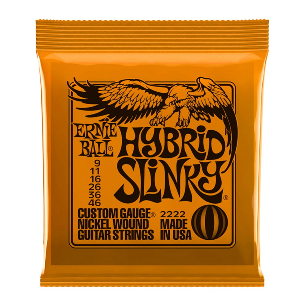 Ernieball 어니볼 HYBRID SLINKY NICKEL WOUND 2222 일렉기타줄 (009-046) 9,900원