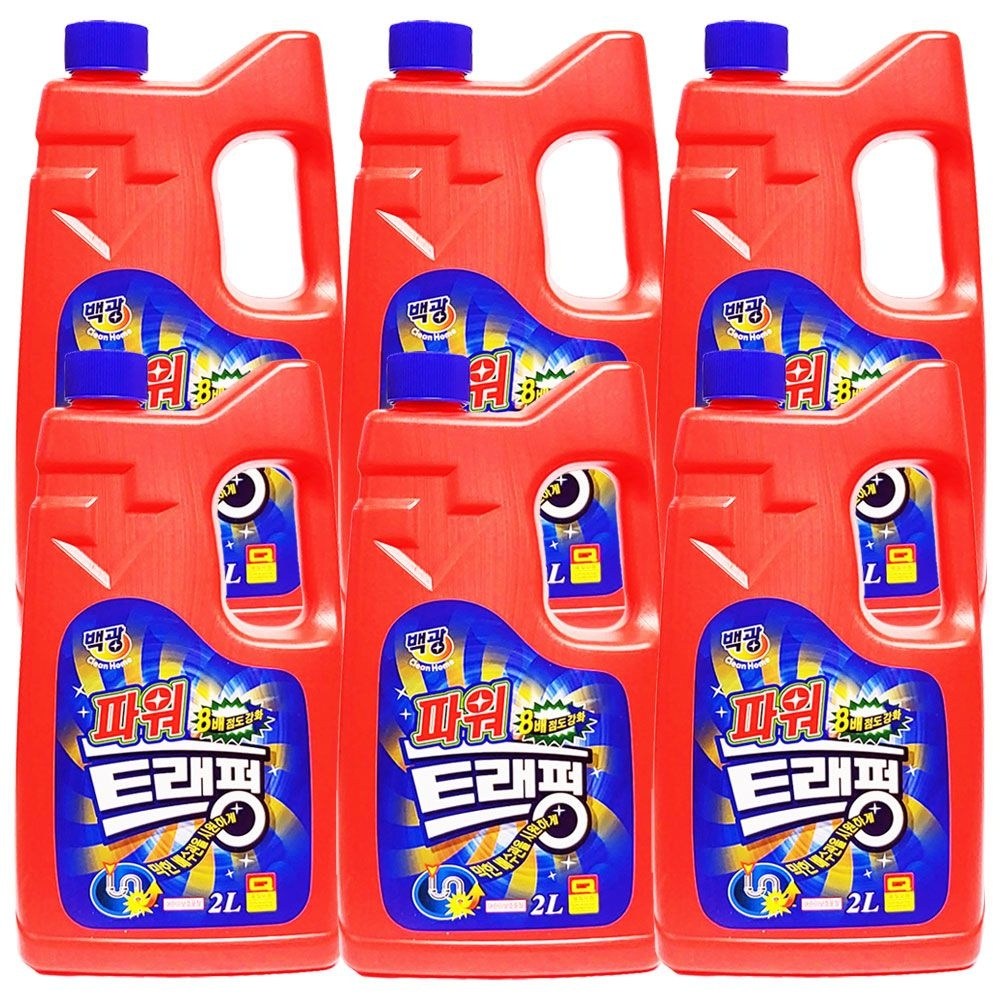 백광 파워 트래펑 1LX6개 / 배수구 세면대 싱크대 배수구 뚫어뻥 20,600원