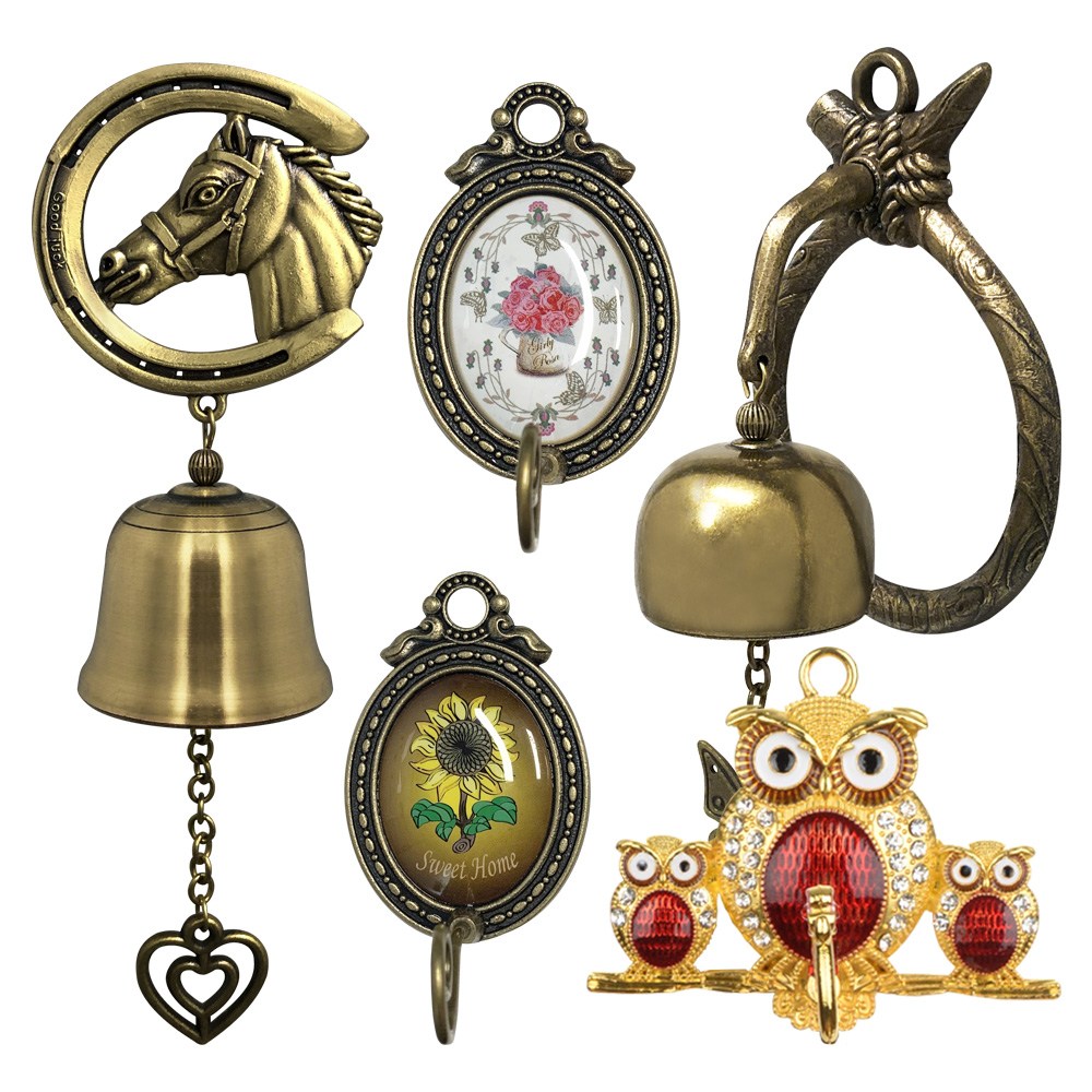 자석 부착식 현관종 도어벨 부엉이 문종 5,600원