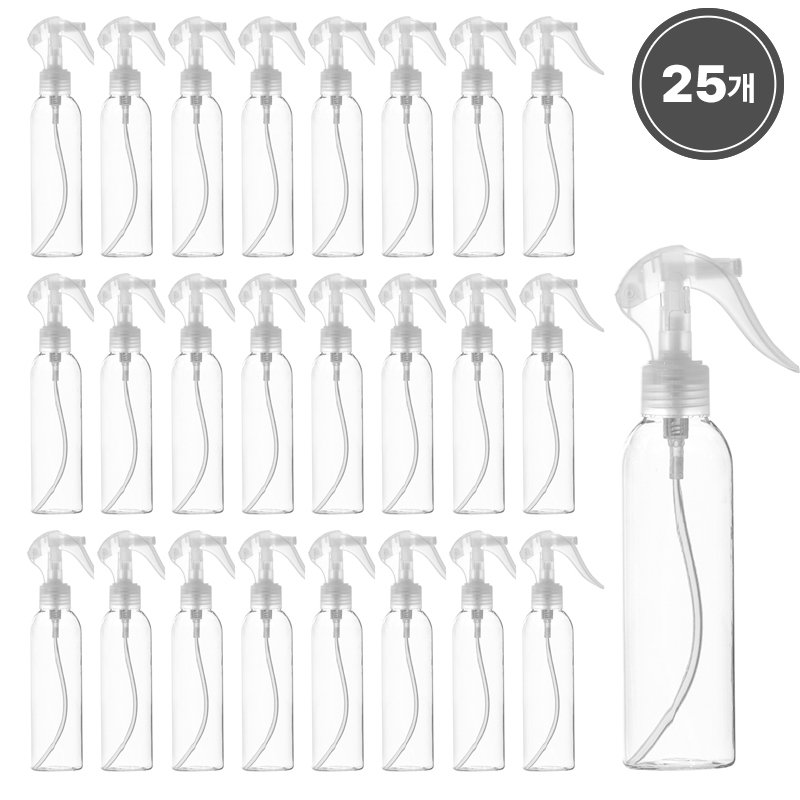 [10-25개묶음판매] 미니건스프레이용기(L형) 100ml 120ml 150ml 200ml 250ml 300ml 500ml 허브스프레이공병 22,460원