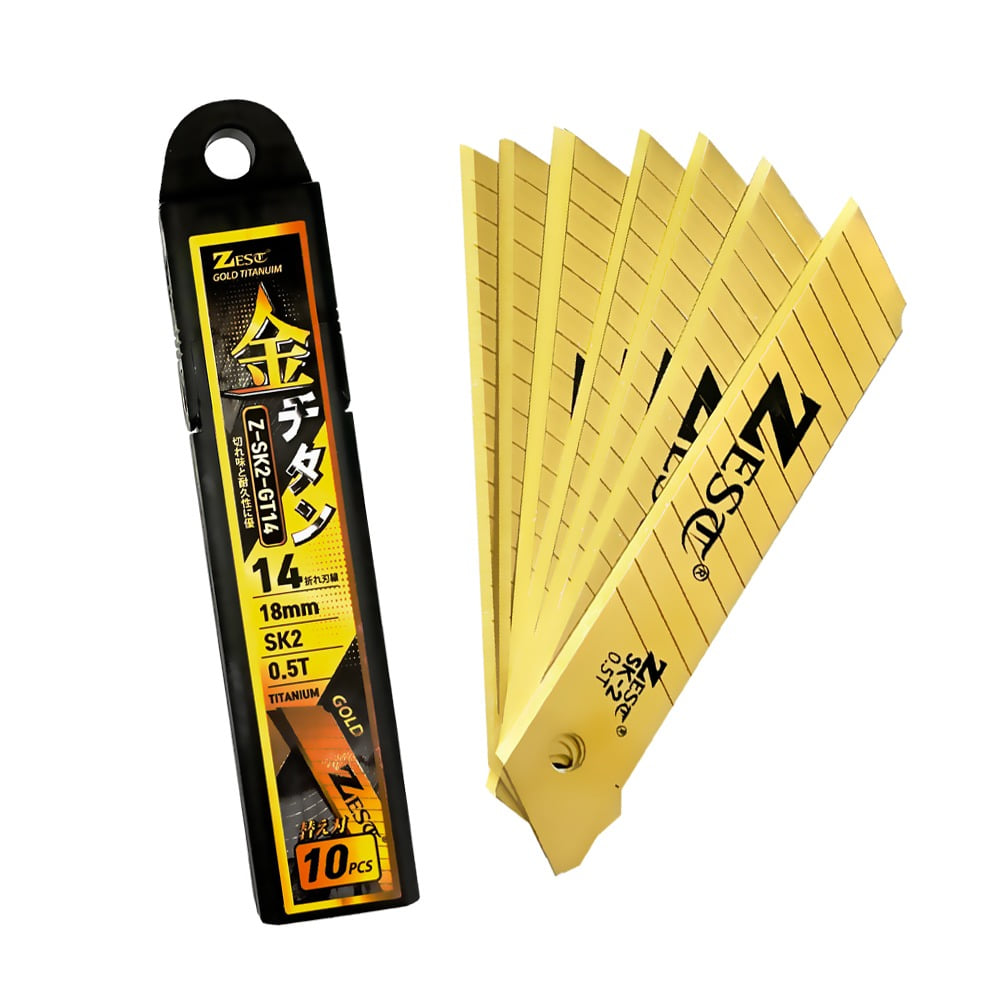 제스트 Z-SK2-GT14 골드티타늄칼날 18mm 14칸 1통 10장 0.5T 5,240원