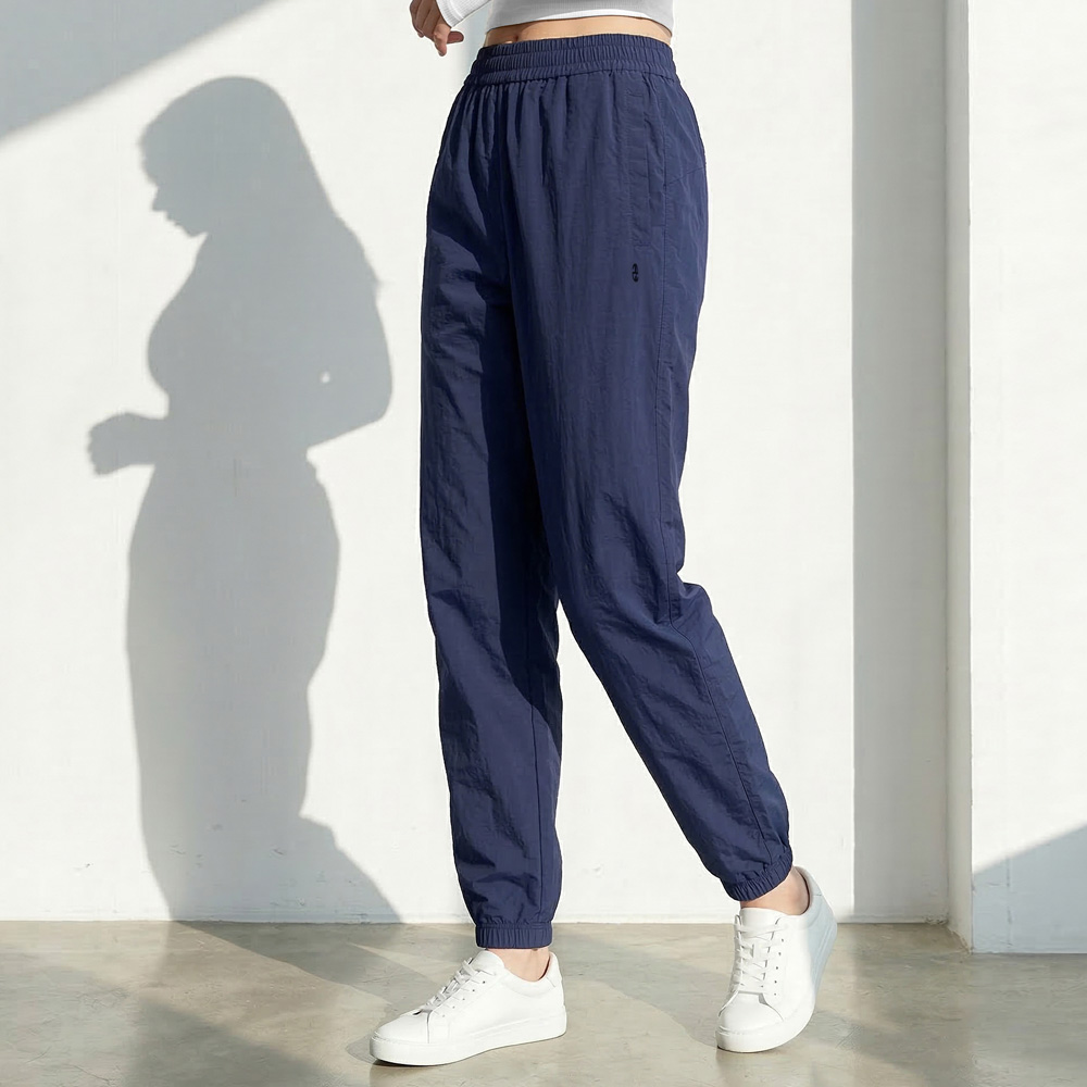 <스타일랑> 여성 나일론 조거 바지 / 원더 우븐 허리밴딩 운동복 트레이닝복 팬츠 19,870원