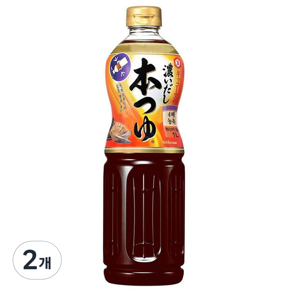 기꼬만 코이다시 혼쯔유, 1L, 2개 21,720원