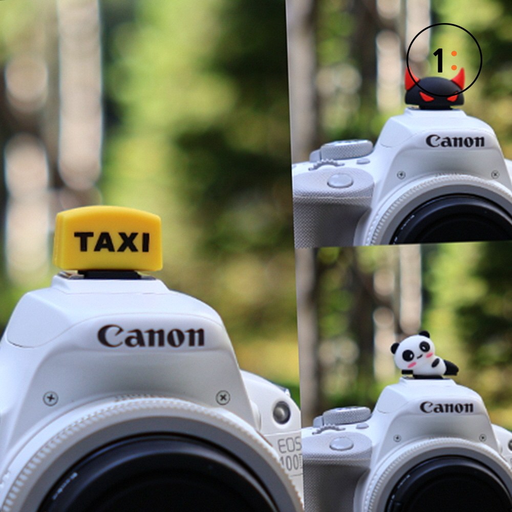 카메라 핫슈커버 팬더 캐릭터 DSLR 미러리스 악세사리 캡 6,700원