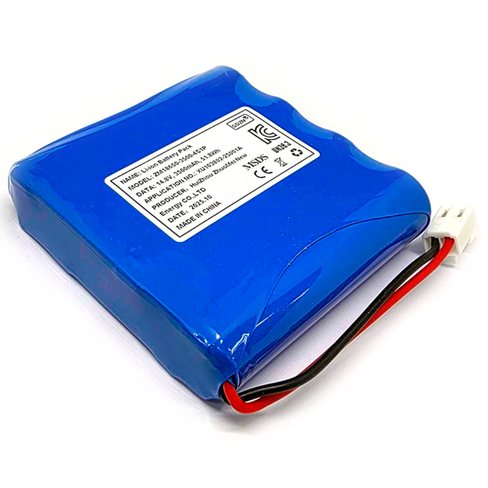 18650 배터리 4S1P 14.8V 3C급 3500mAh 케이블 타입, 1개, ZM18650-3500-4S1P, 현재가 30,000원