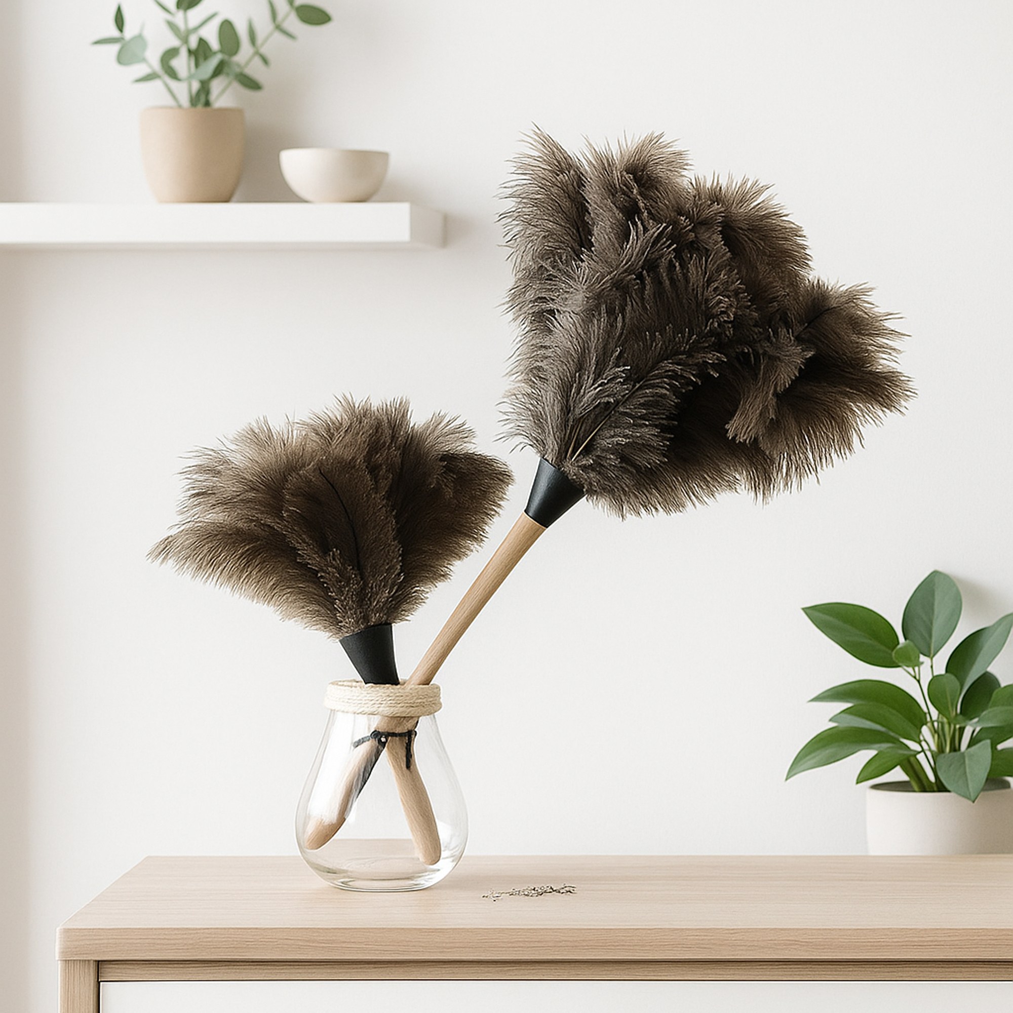 필굿리빙 타조털 먼지털이개, 1개 9,800원