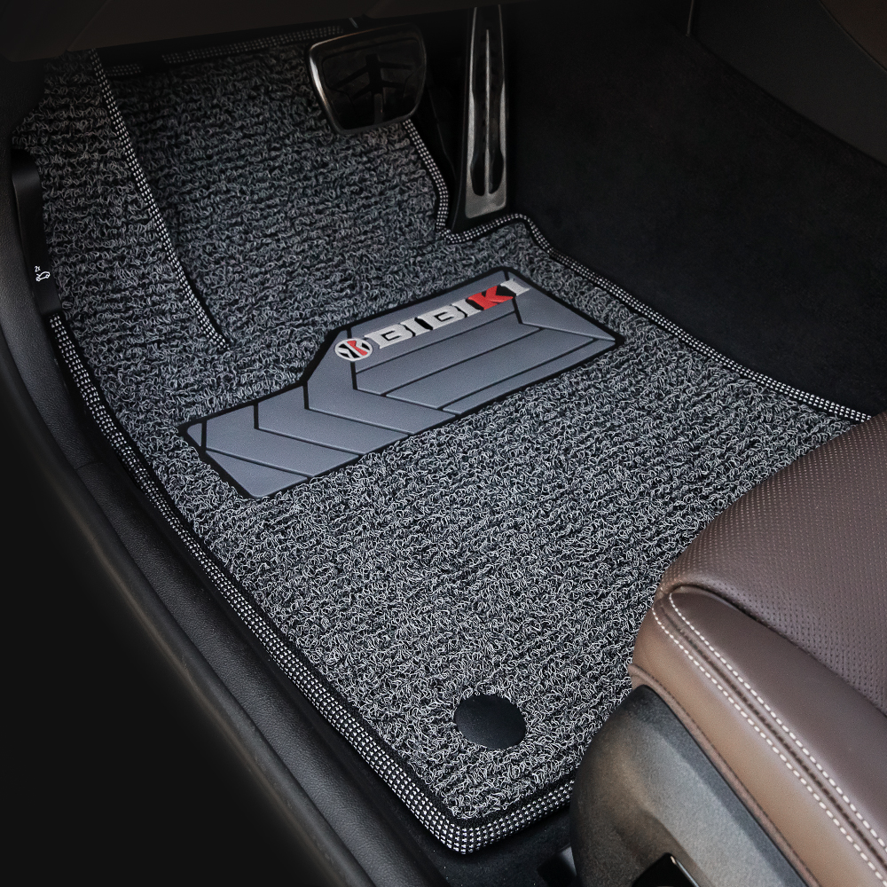 비비키 확장형 발판 코일카매트 1열 + 2열 세트, 벤츠 EQC (N293) (2019년~), 그레이 58,660원