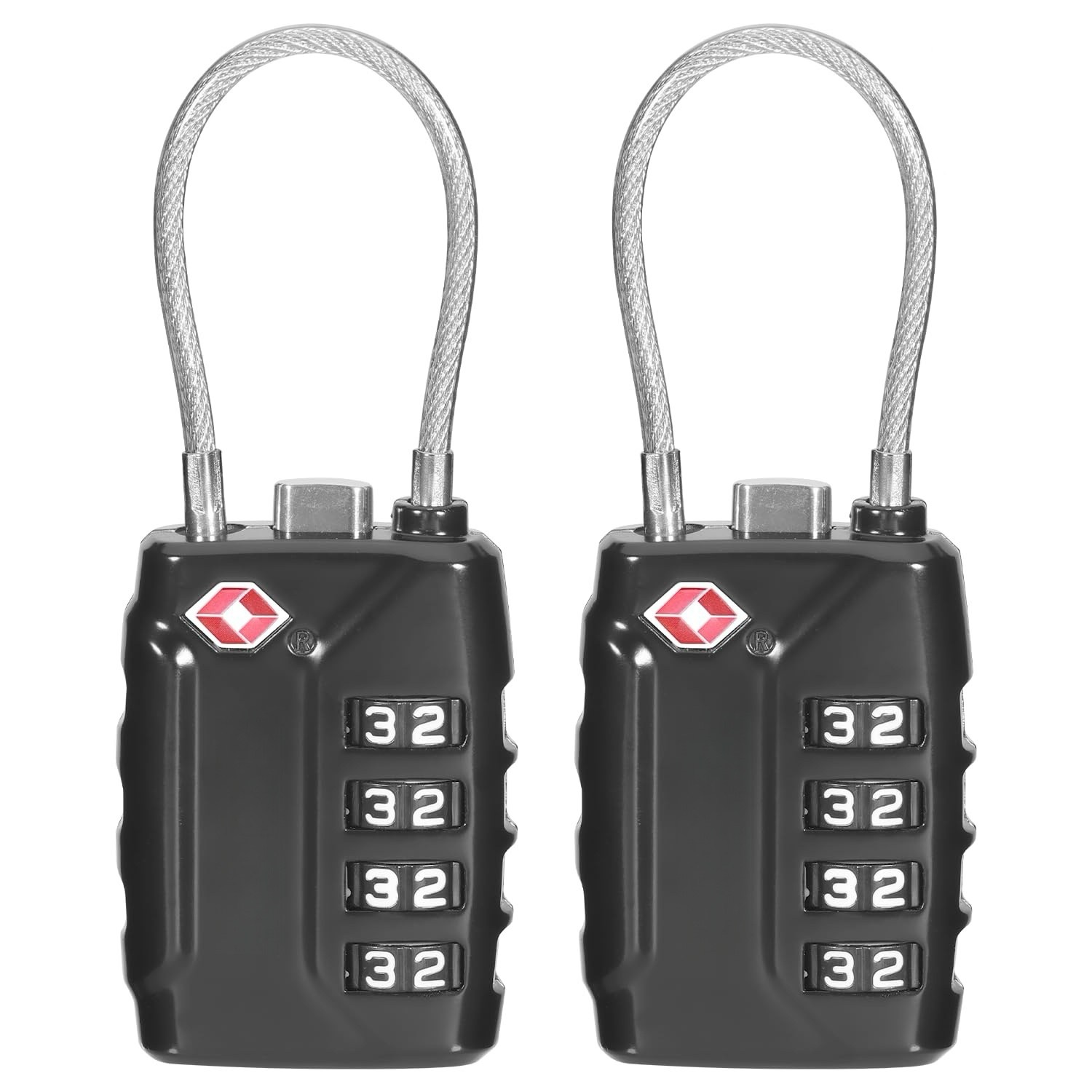 2개입 TSA 케이블 와이어 세이프티 락 사물함 자물쇠 16,990원