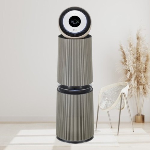 LG전자 퓨리케어 오브제컬렉션 360도 공기청정기 알파 UP 펫 필터 AS353NB4A 본품 AS353NBDA 114m2 + 필터 PFSNBC02 방문설치 1,999,000원