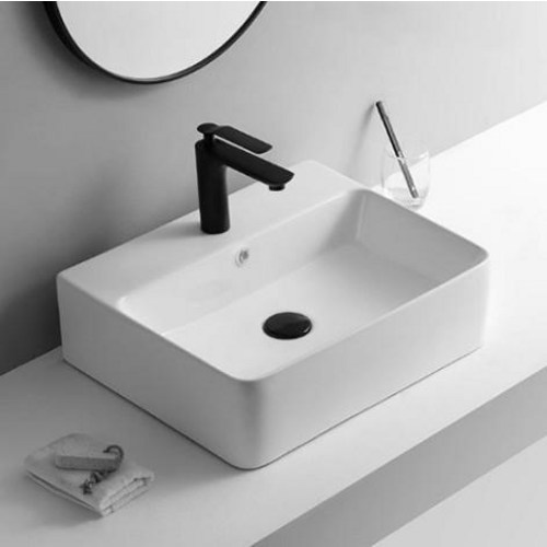 씨트리 1홀 탑볼 세면대  ST-L7051 + 화이트 왕폽업 150,000원