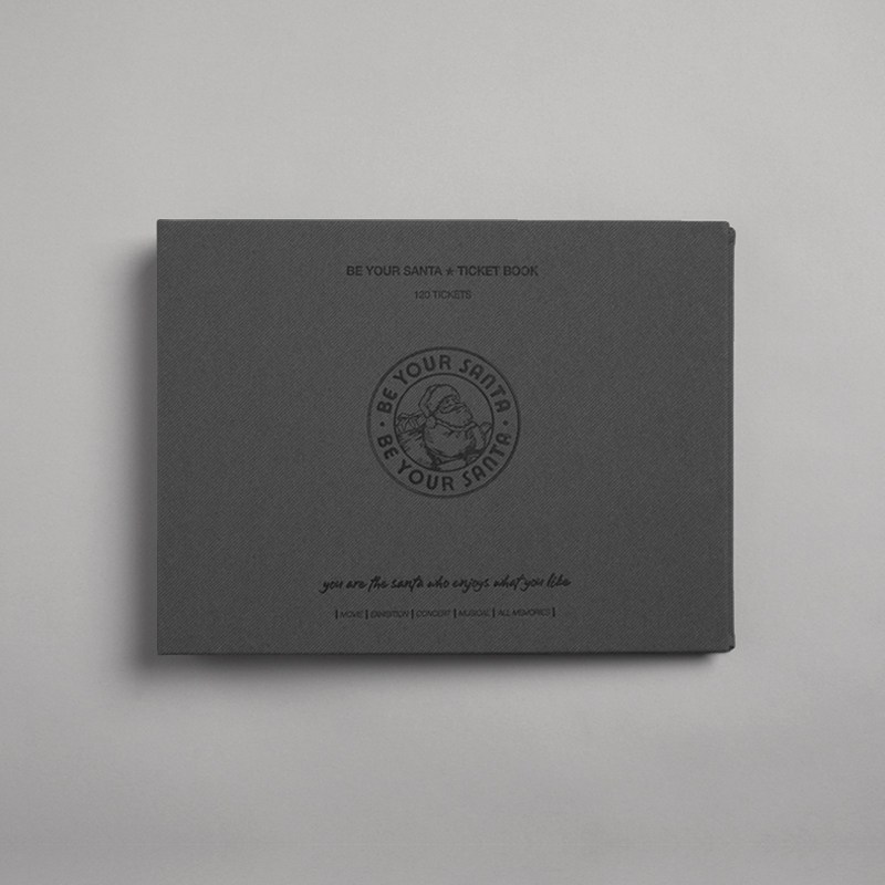 비유어산타 티켓북 포켓식 티켓앨범, Luxury-Chacoal Grey, 1개 35,900원