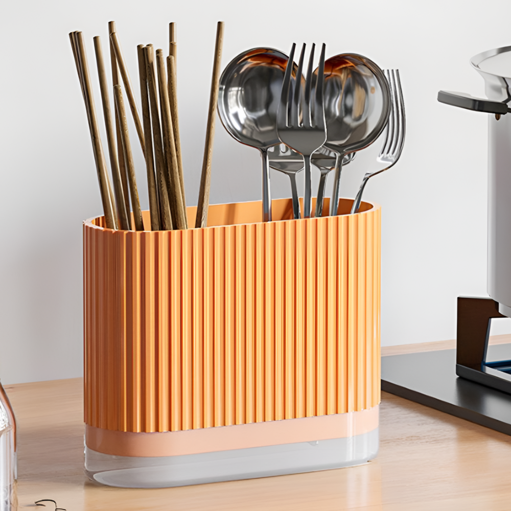 쇼핑153  물빠짐 수저통 정리함 꽂이 7,280원