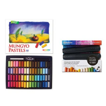 문교 일반 사각파스텔 64p + 파스텔홀더 2p 67,200원