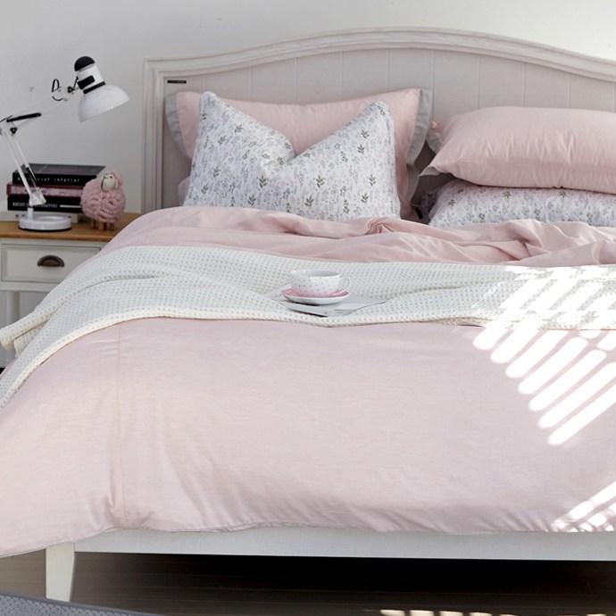 알러지케어 모달 누빔 이불커버 멜란 핑크 위드휴 109,000원