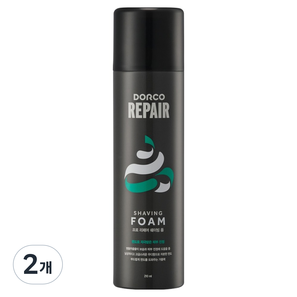 도루코 프로 리페어 쉐이빙폼, 2개, 210ml 16,560원