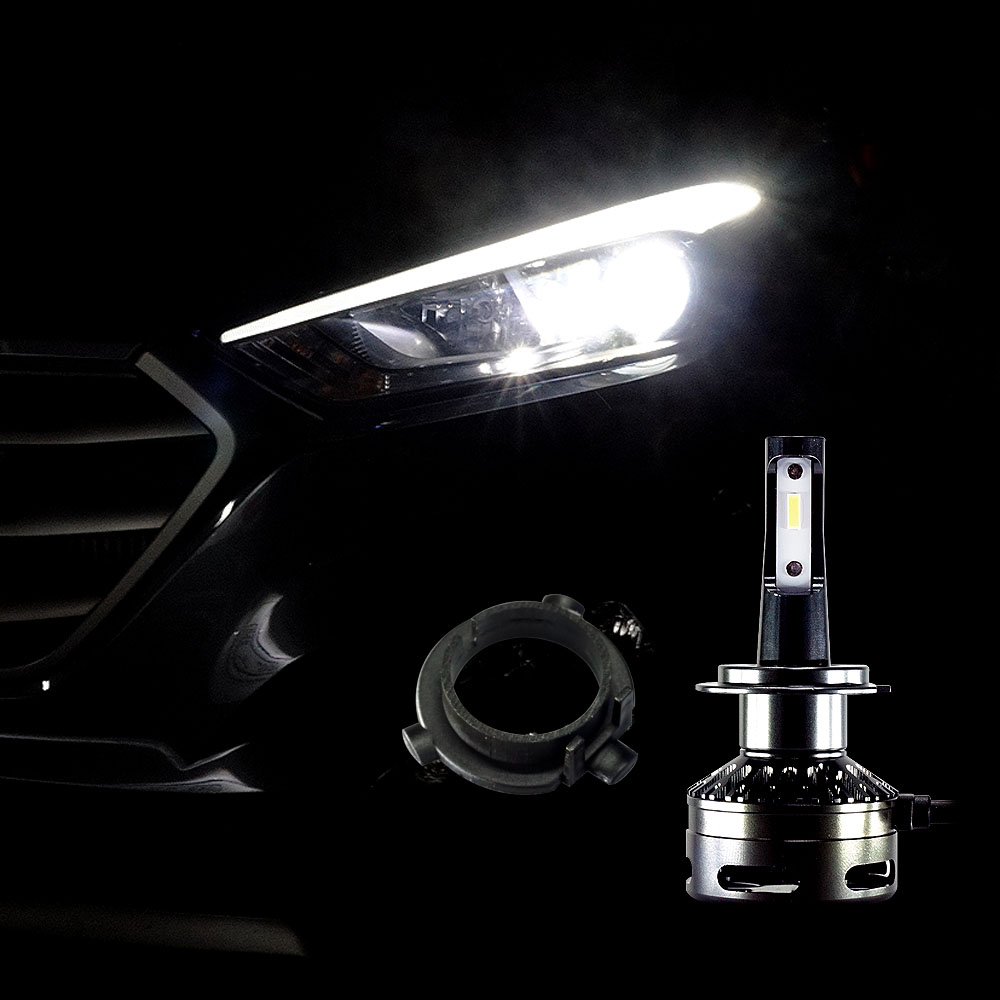 삼항LED 12V-24V겸용 엠프로빔블랙에디션V2 LED전조등 안개등 차량1대분, 1세트, H7+B타입 아답터+고무와샤 87,480원