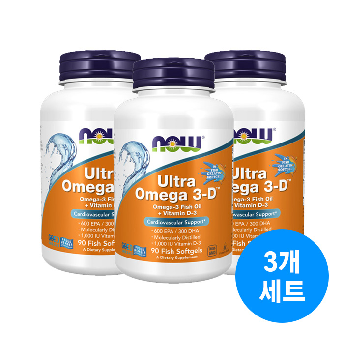 나우푸드 울트라 오메가3-D 600EPA 300DHA 피쉬 소프트젤 73,490원