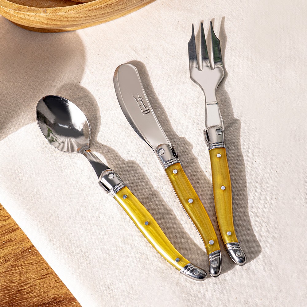 장네론 라귀올 디저트세트 3P 세트 디저트 스푼 포크 나이프 53,100원